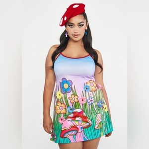 Mushroom Dress Costume